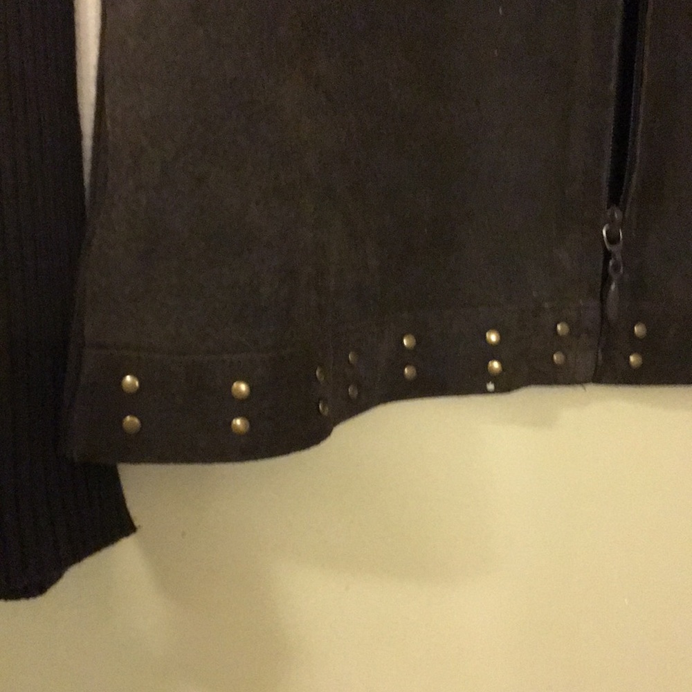 Escapade Suede Sweater Jacket - Picture 3 of 7